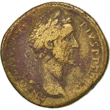 Coin, Antoninus Pius, Sestertius, Rome, VF(20-25), Bronze, RIC:885
