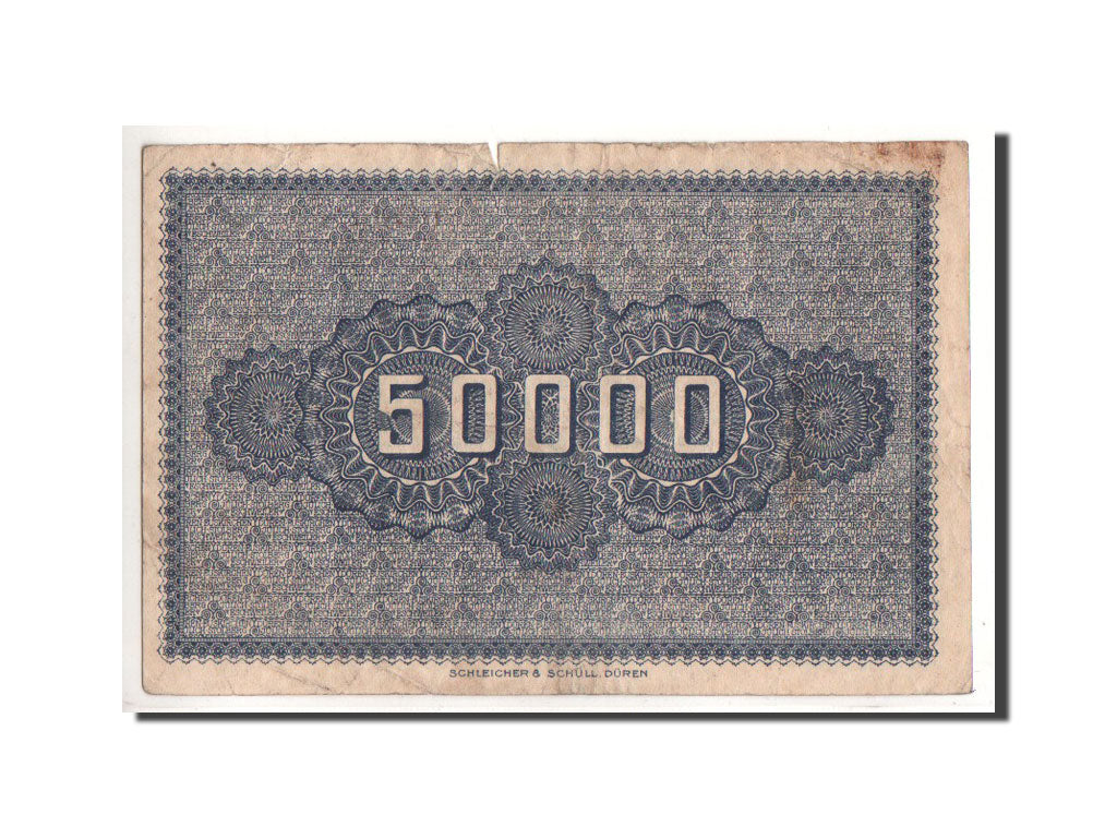 Geldschein, Deutschland, Duren Stadt, 50 000 Mark, Ecusson, 1923, 1923-02-15