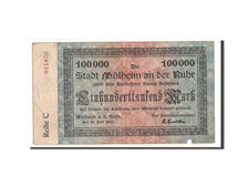 Banknote, Germany, Mülheim, 100 000 Mark, Ecusson, 1923, 1923-07-14, VF(30-35)