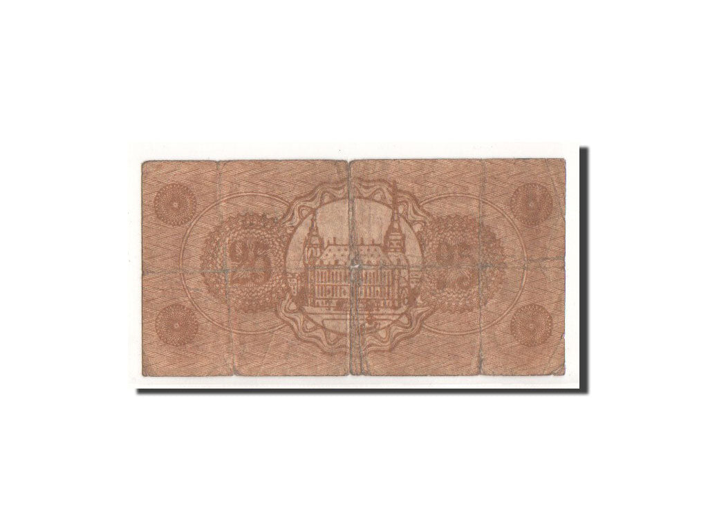 Banknot, Niemcy, Aachen, 25 Pfennig, Eglise, 1918, 1918-10-31, F(12-15)