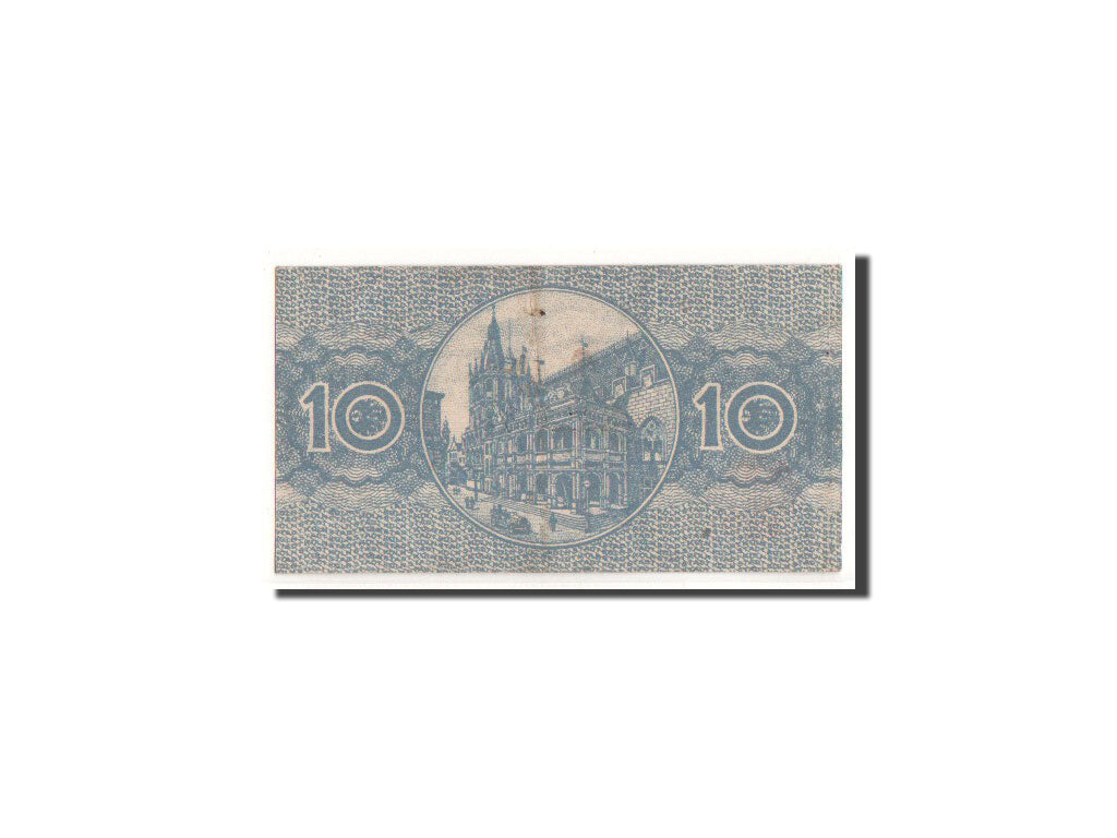 Geldschein, Deutschland, Köln, 10 Pfennig, Eglise, 1920, 1920-05-01, SS+