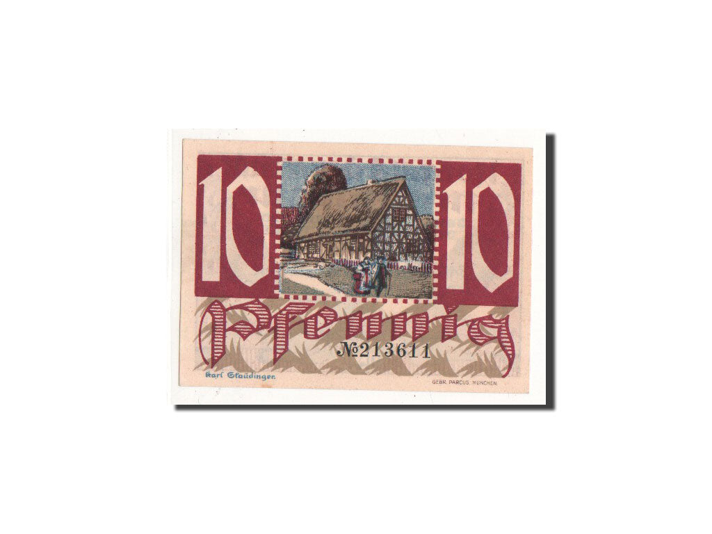 Banknot, Niemcy, Montabaur, 10 Pfennig, ange, 1920, 1920-12-01, UNC(65-70)