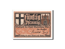 Billet, Allemagne, Marienburg, 50 Pfennig, Eglise, O.D, Undated, NEUF