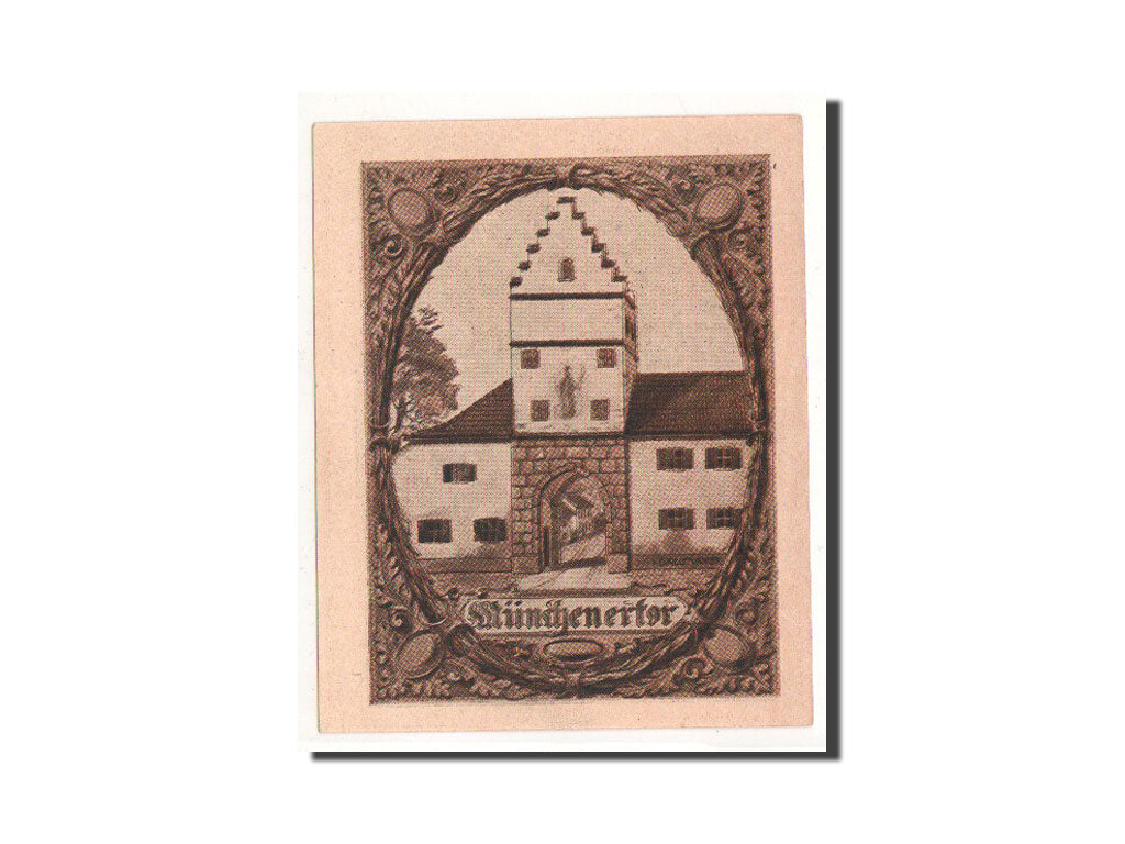 Banknote, Germany, Moosburg, 25 Pfennig, Maison, 1921, 1921-02-01, UNC(65-70)