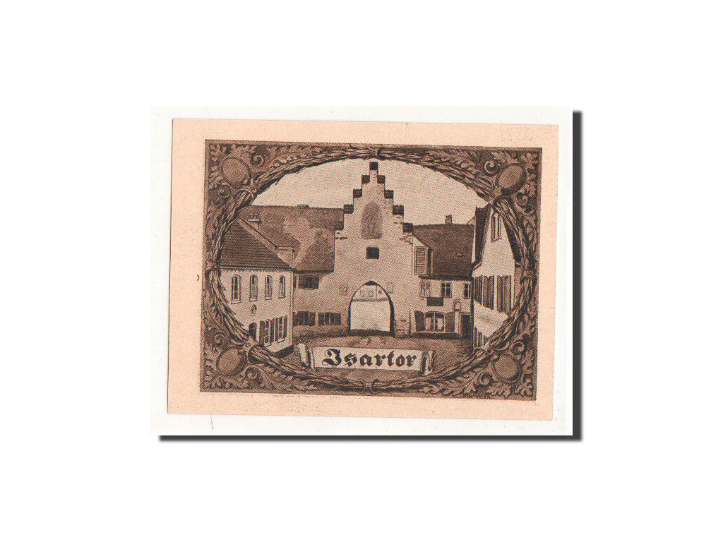 Billete, Alemania, Moosburg, 25 Pfennig, maison 2, 1921, 1921-02-01, UNC