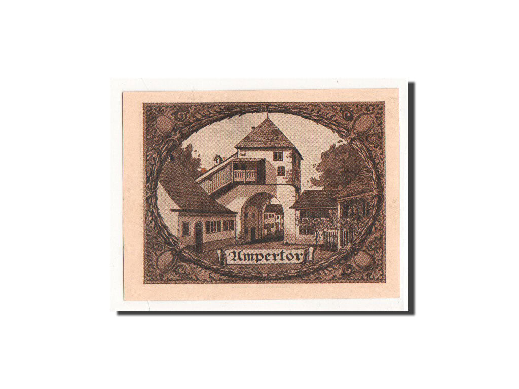 Banknote, Germany, Moosburg, 25 Pfennig, maison 3, 1921, 1921-02-01, UNC(65-70)