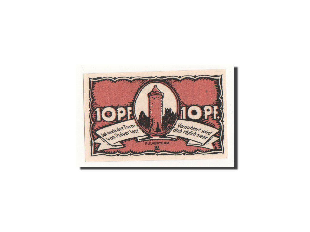 Geldschein, Deutschland, Neuhaldensleben, 10 Pfennig, tour, O.D, Undated, UNZ