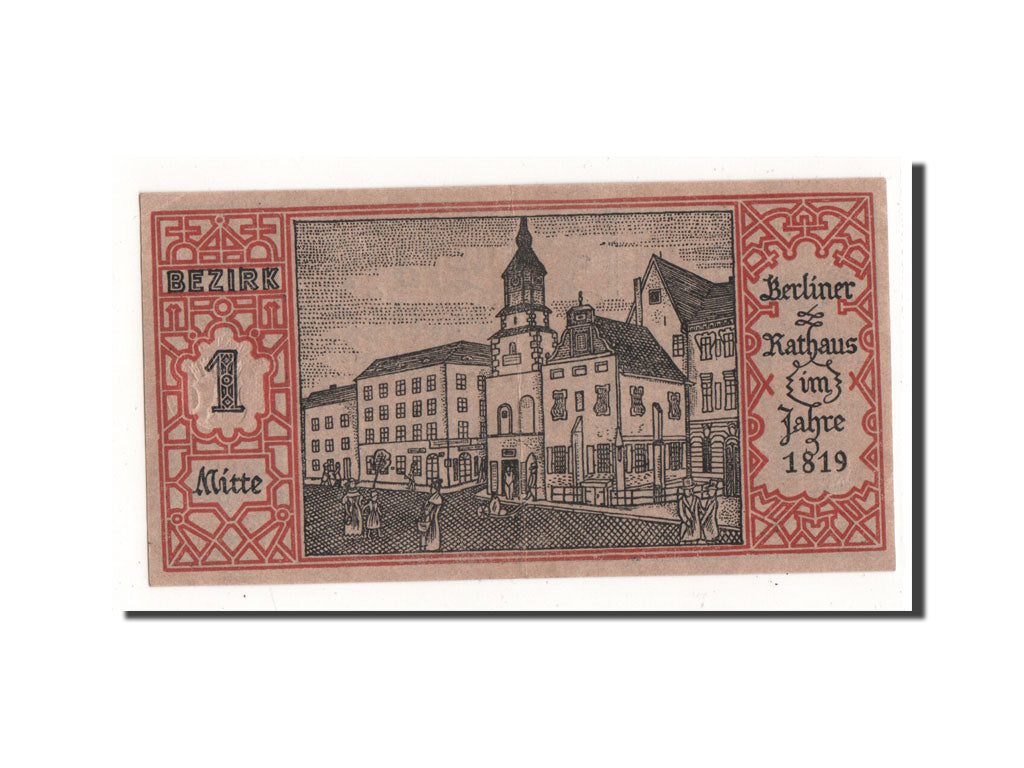 Billet, Allemagne, Berlin Stadt, 50 Pfennig, place, 1921, 1921-09-09, NEUF