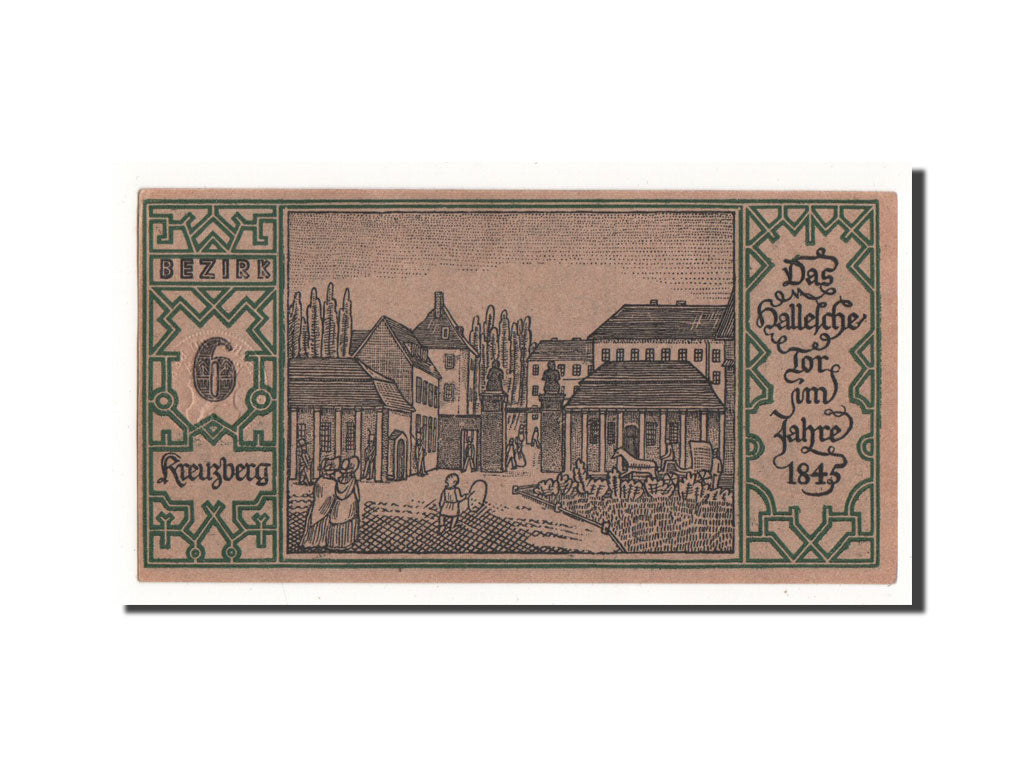 Geldschein, Deutschland, Berlin Stadt, 50 Pfennig, village, 1921, 1921-09-09