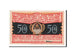 Biljet, Duitsland, Zeulenroda, 50 Pfennig, paysage 1, 1921, 1921-11-01, NIEUW