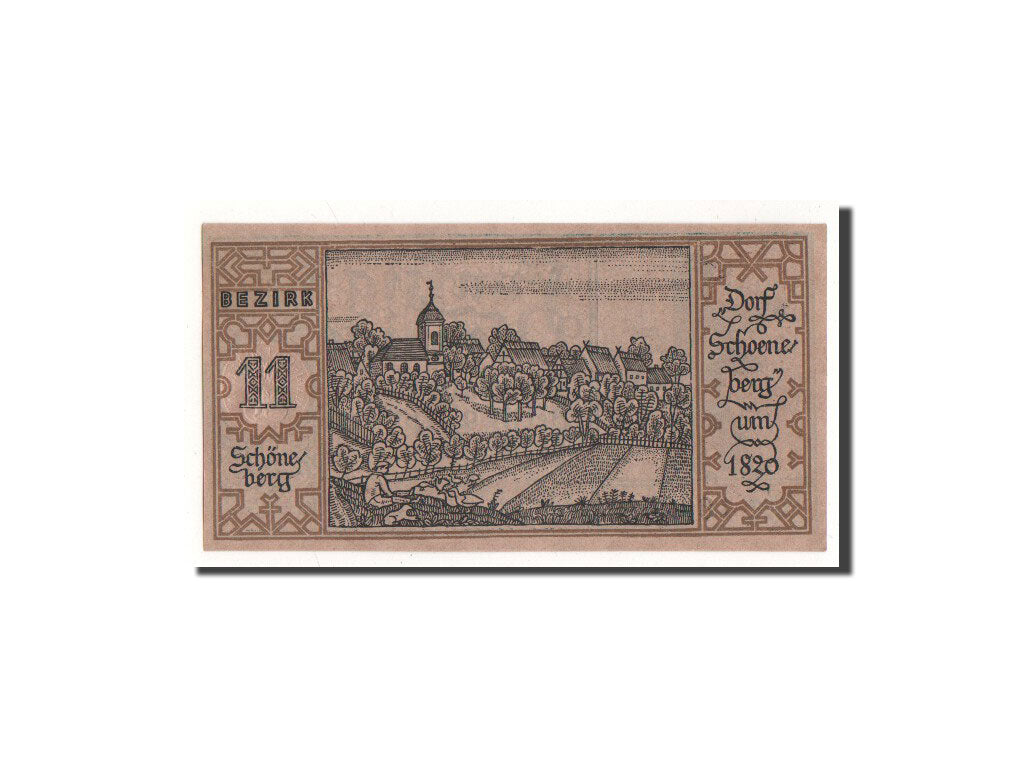 Banknote, Germany, Berlin Stadt, 50 Pfennig, Schöneberg, 1921, 1921-09-09