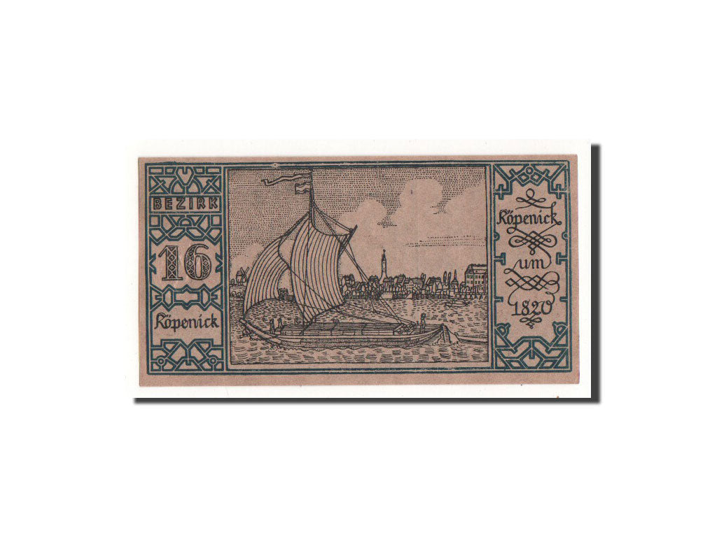 Banknote, Germany, Berlin Stadt, 50 Pfennig, Köpenick, 1921, 1921-09-09