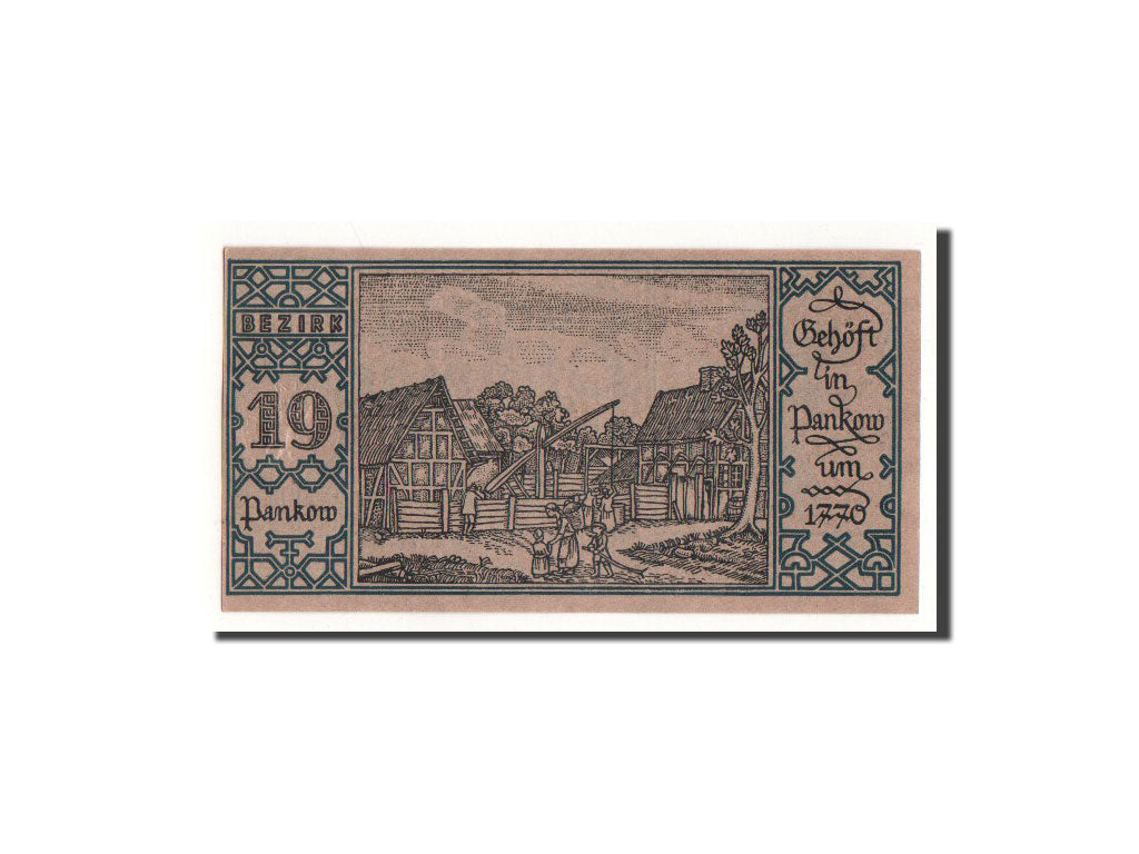 Billet, Allemagne, Berlin Stadt, 50 Pfennig, Pankow, 1921, 1921-09-09, NEUF