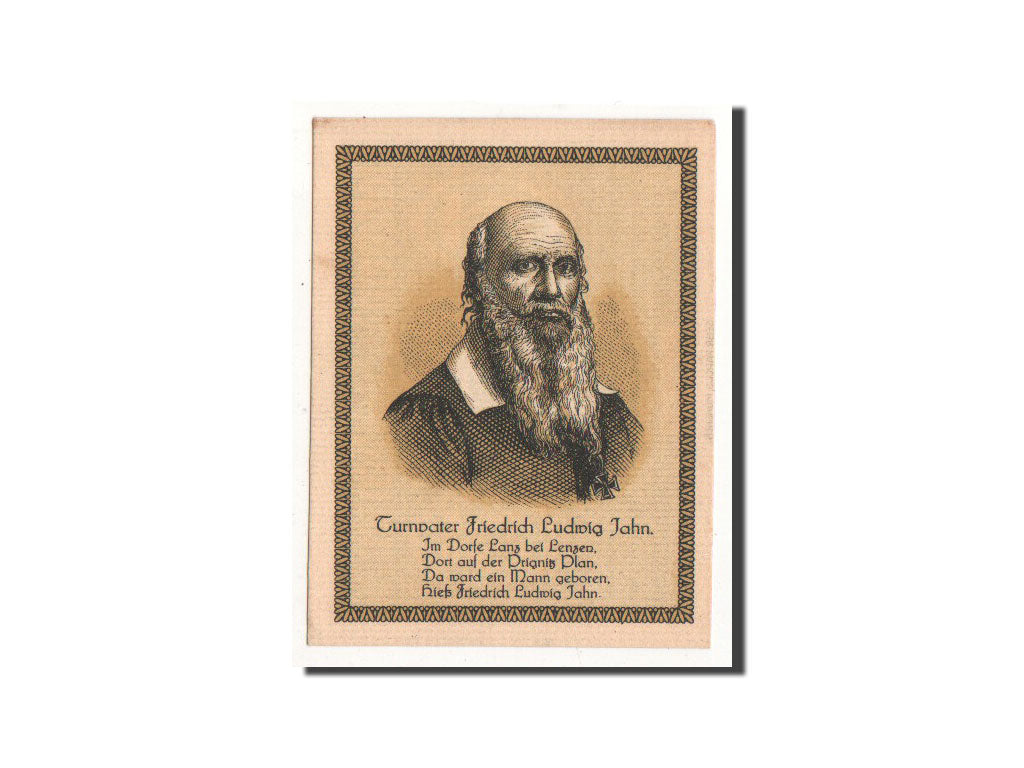 Banknote, Germany, Lenzen a.d. Elbe, 75 Pfennig, portrait, O.D, Undated
