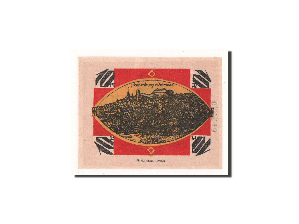 Banconote, Germania, Hachenburg, 10 Pfennig, Ville, 1921, 1921-06-01, FDS