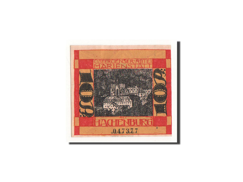 Banknote, Germany, Hachenburg, 10 Pfennig, ville 1, 1921, 1921-06-01