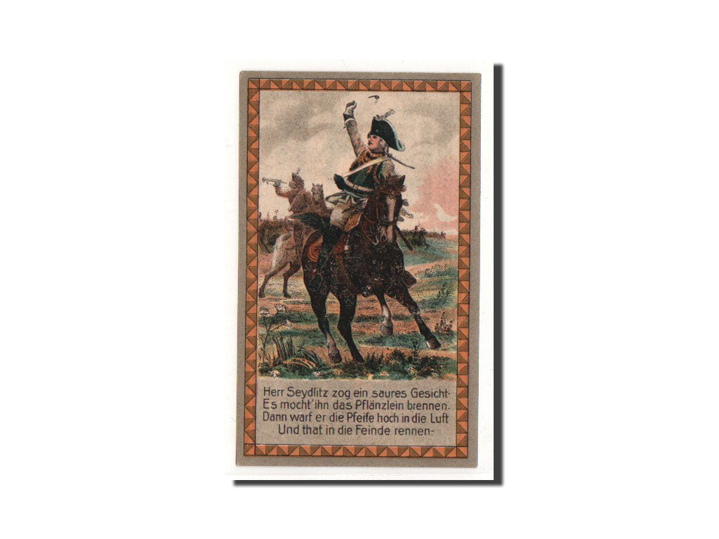Banconote, Germania, Rossbach, 50 Pfennig, cavalier, 1921, Undated, FDS