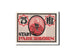 Geldschein, Deutschland, Paderborn, 75 Pfennig, statue, 1921, 1921-11-10, UNZ