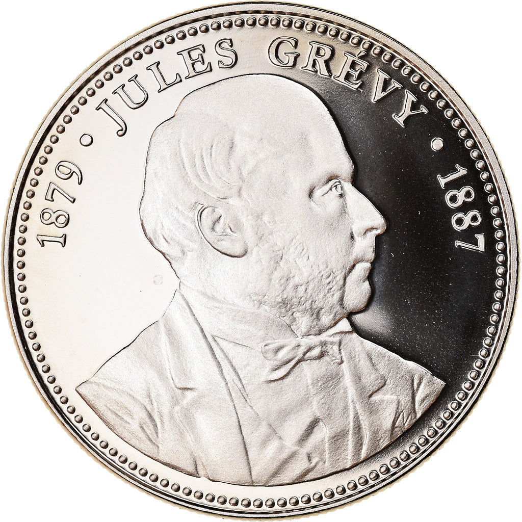 Francia, medaglia, Les Présidents de la République, Jules Grévy, Politics