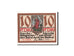 Geldschein, Deutschland, Kahla, 10 Pfennig, chevalier, 1921, Undated, UNZ