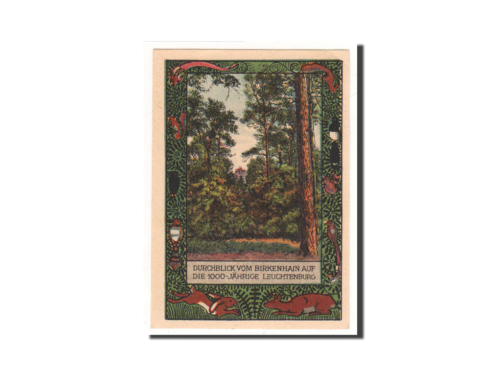 Geldschein, Deutschland, Kahla, 75 Pfennig, Foret, 1921, 1921-11-01, UNZ