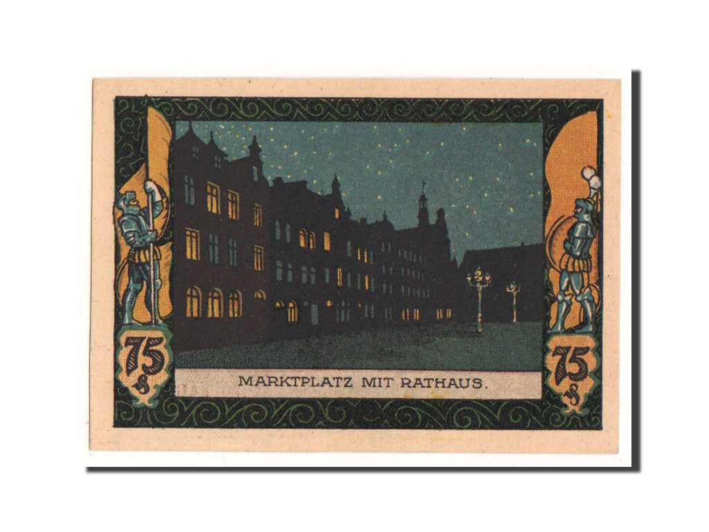 Geldschein, Deutschland, Kahla, 75 Pfennig, place, 1921, 1921-11-01, UNZ