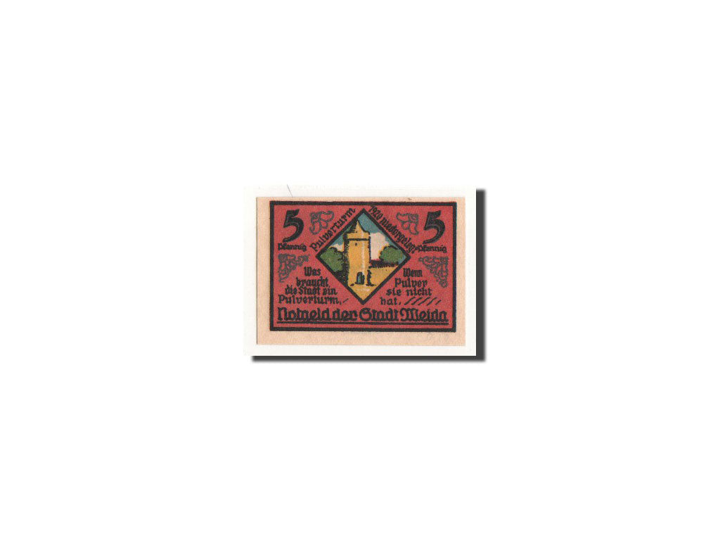 Banknote, Germany, Weida Stadt, 5 Pfennig, Ville, 1921, 1921-09-30, UNC(65-70)