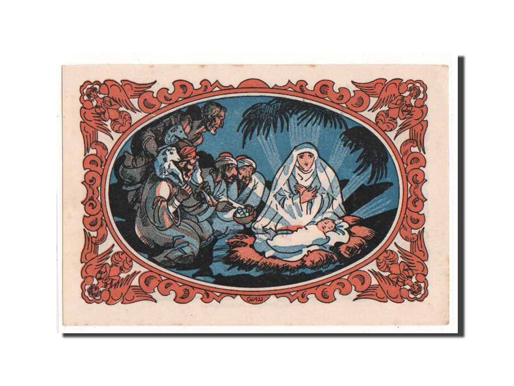 Banknote, Germany, Kahla, 50 Pfennig, Jésus 1, 1921, 1921-11-20, UNC(65-70)