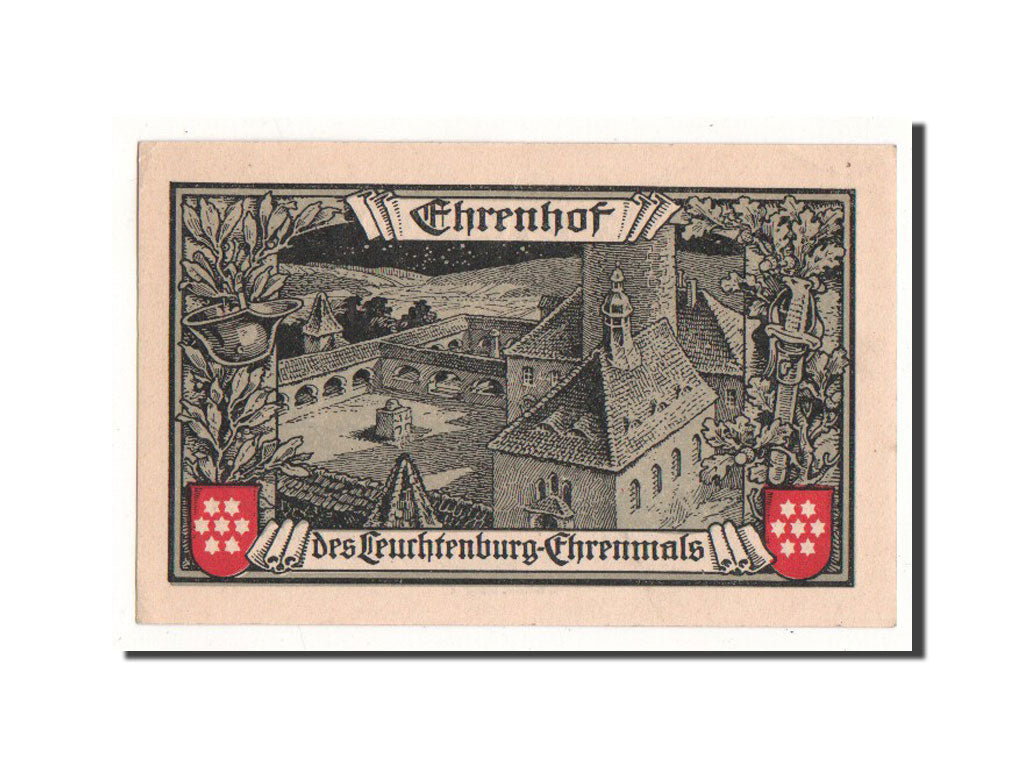 Banknote, Germany, Kahla, 75 Pfennig, chateau 1, O.D, Undated, UNC(65-70)