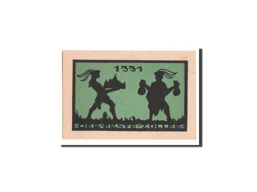 Banknote, Germany, Ansbach, 25 Pfennig, personnage 3, 1921, 1921-08-12