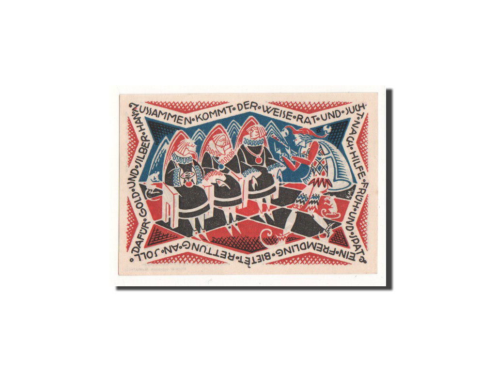 Banknote, Germany, Hameln, 50 Pfennig, personnage 1, 1921, 1921-09-01