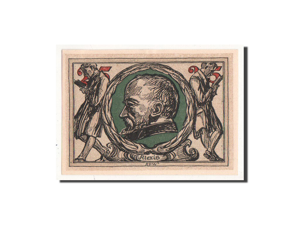 Banknote, Germany, Arnstadt, 25 Pfennig, portrait 1, 1921, Undated, UNC(65-70)