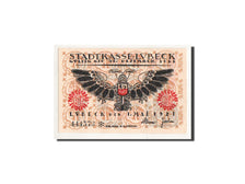 Billet, Allemagne, Lübeck, 50 Pfennig, église 3, 1921, 1921-05-01, NEUF