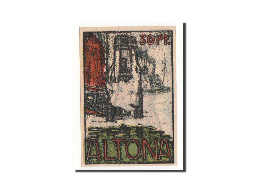 Banknote, Germany, Altona, 30 Pfennig, phar, 1921, 1921-12-12, UNC(65-70)