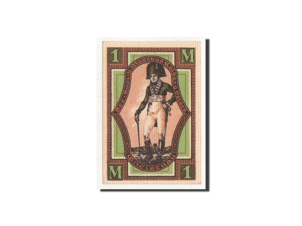 Banknote, Germany, Kolberg Stadt, 1 Mark, portrait, 1921, 1921-09-01