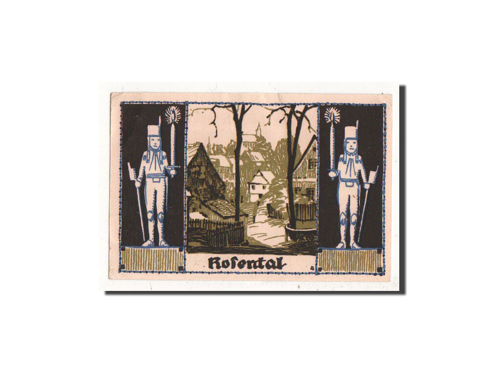 Banknote, Germany, Schneeberg, 50 Pfennig, paysage, 1921, Undated, UNC(65-70)