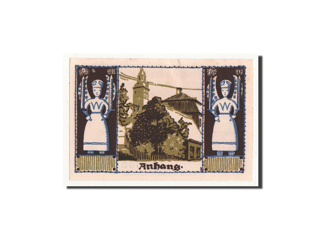Banknote, Germany, Schneeberg, 50 Pfennig, paysage 3, 1921, Undated, UNC(65-70)