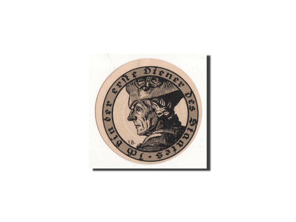 Banconote, Germania, Eckartsberga Thur. Stadt, 75 Pfennig, portrait 1, 1921