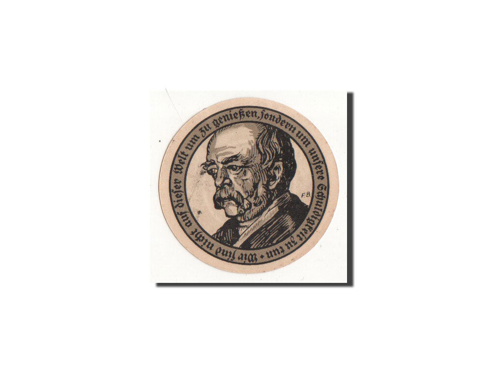 Geldschein, Deutschland, Eckartsberga Thur. Stadt, 75 Pfennig, portrait 2, 1921