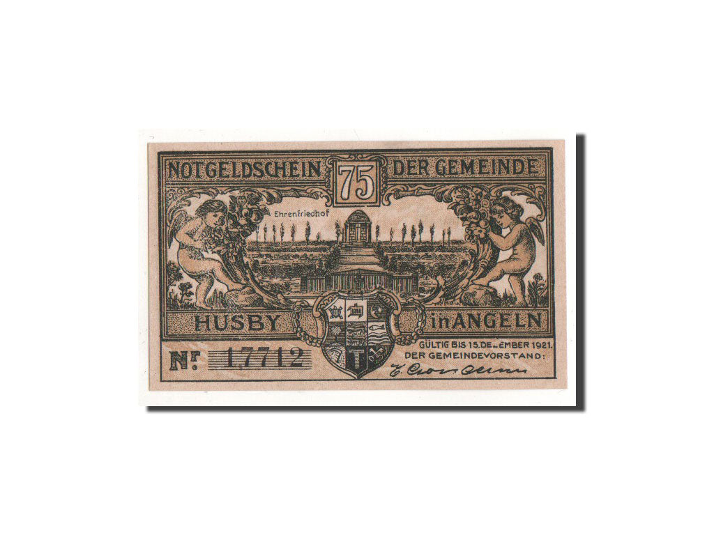 Banknote, Germany, Husby, 75 Pfennig, gare, O.D, Undated, UNC(65-70)