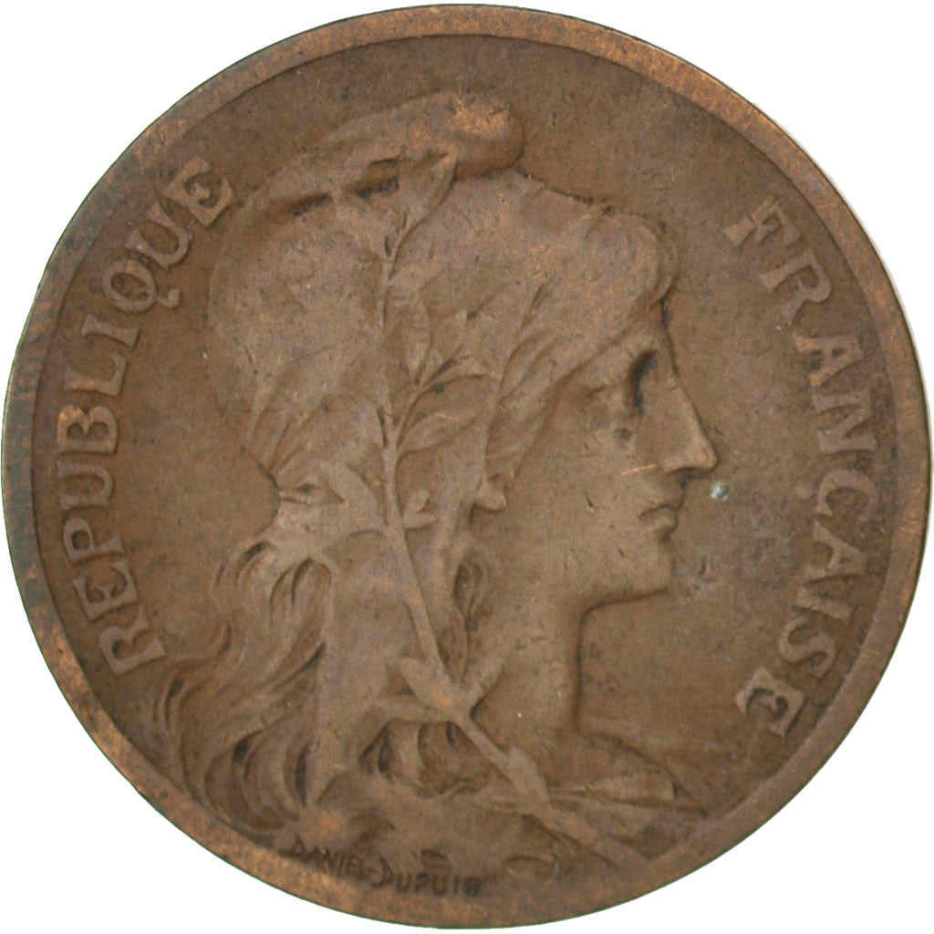 Coin, France, Dupuis, 5 Centimes, 1906, Paris, VF(20-25), Bronze, KM:842