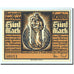 Geldschein, Deutschland, Genthin, 5 Mark, Monument, 1921, 1921-07-01, UNZ