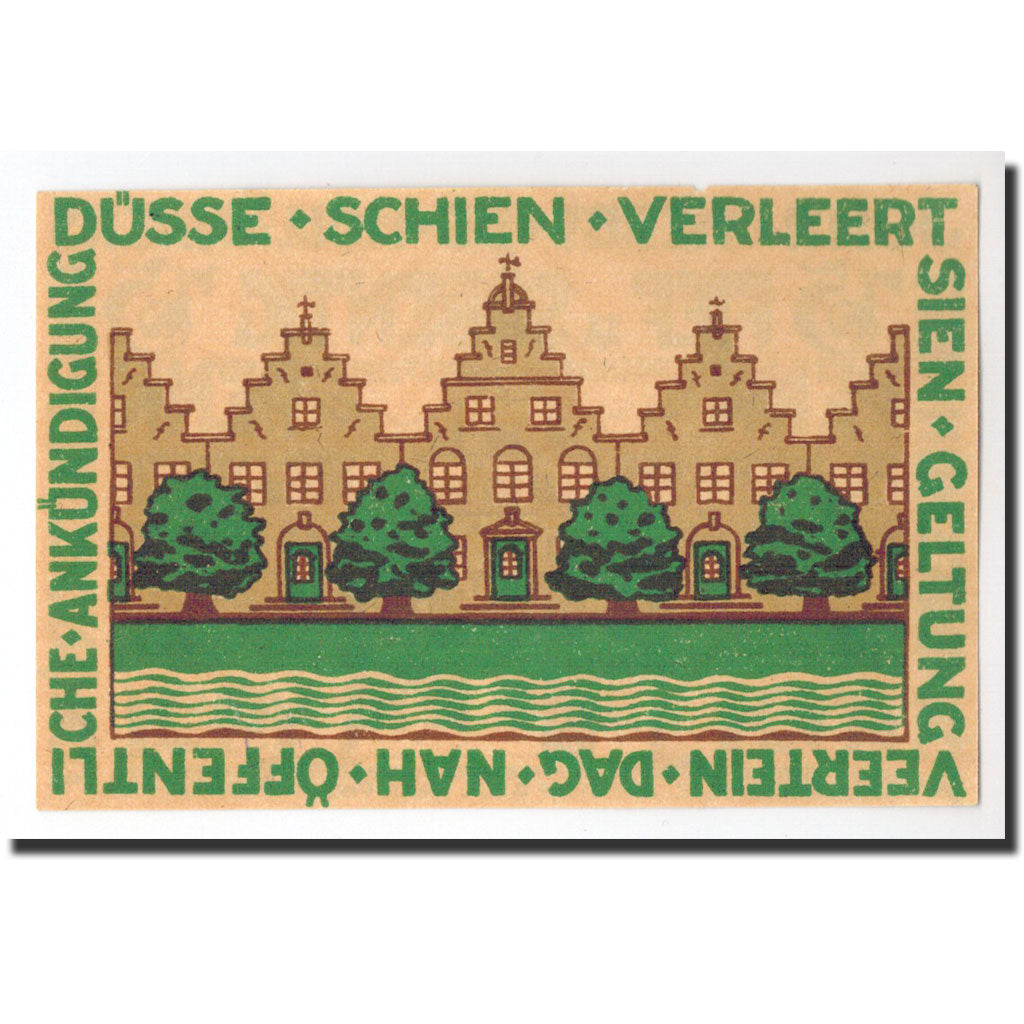Banknote, Germany, Friedrichstadt Stadt, 75 Pfennig, Maison, 1921, 1921-08-27