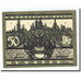 Banconote, Germania, Munster, 50 Pfennig, cathédrale, 1921, 1921-08-01, FDS