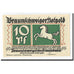 Geldschein, Deutschland, Braunschweig, 10 Pfennig, paysage, 1921, 1921-05-01