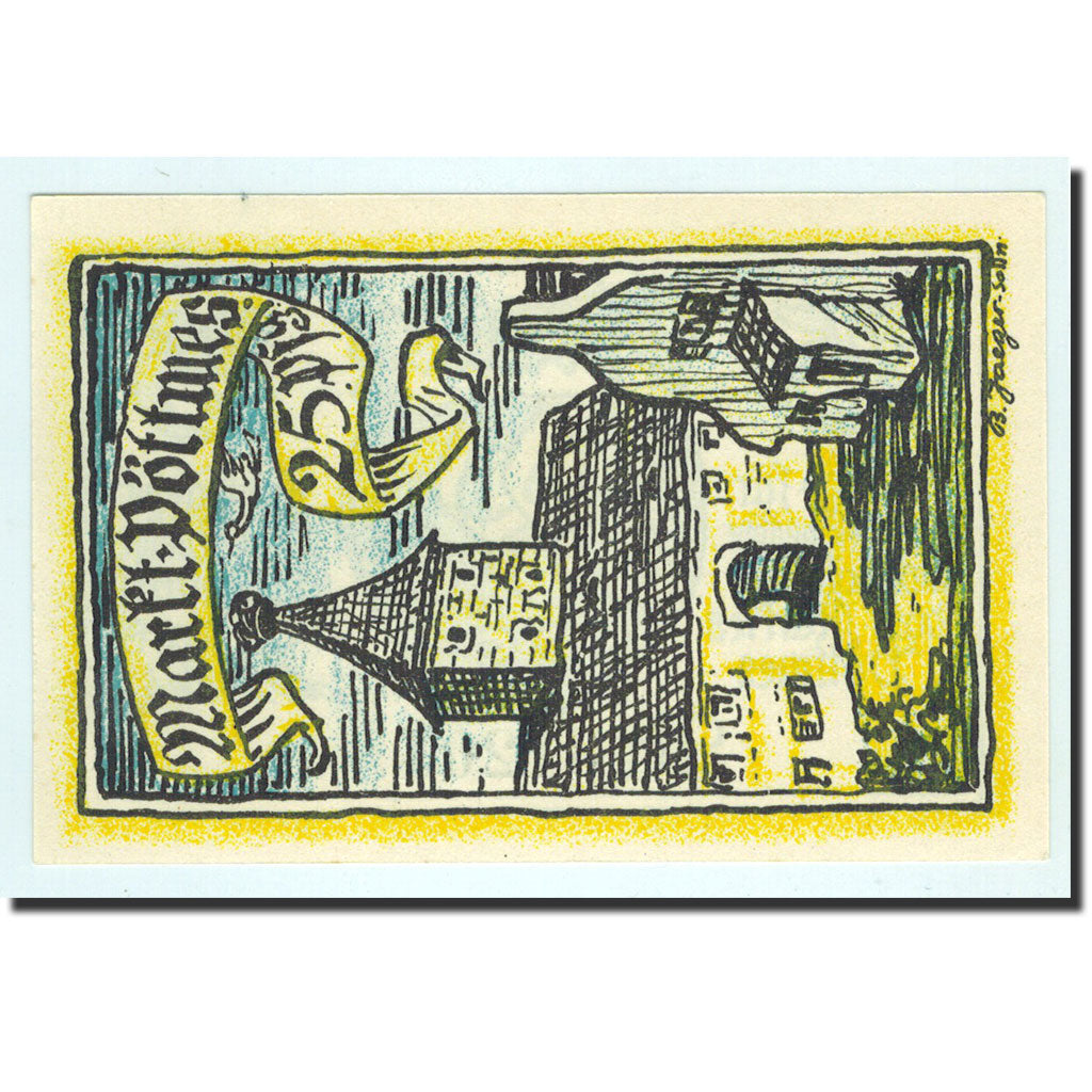 Banknote, Germany, Pöttmes, 25 Pfennig, Maison, O.D, Undated, UNC(65-70)