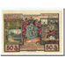 Geldschein, Deutschland, Blankenhain in Thuringen Stadt, 50 Pfennig, paysage