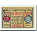 Banconote, Germania, Miesbach, 25 Pfennig, Ville, 1921, 1921-04-06, FDS