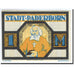 Biljet, Duitsland, Paderborn, 1 Mark, Monument, 1921, 1921-11-10, NIEUW