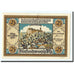 Biljet, Duitsland, Greiz Stadt, 25 Pfennig, château, 1921, 1921-09-05, NIEUW